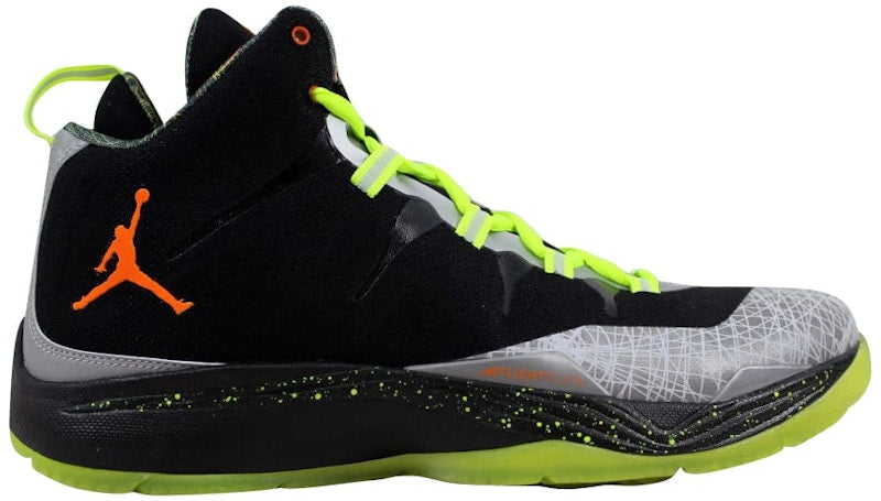 Jordan Super.Fly 2 Christmas Black Total Orange Reflective Silver