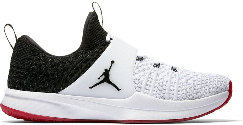 Jordan Trainer 2 Flyknit White Black Red