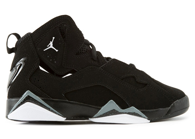 Jordan True Flight Black Metallic Silver (GS)