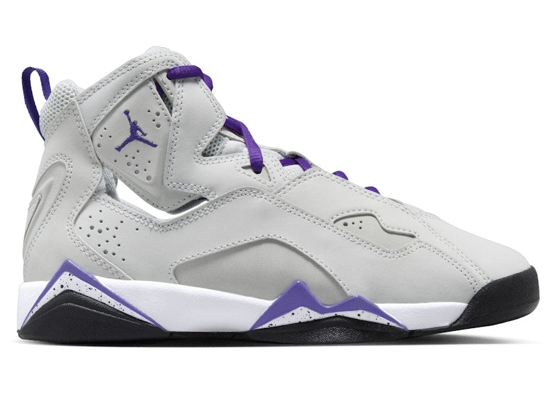 Jordan True Flight Light Base Grey White Black Purple Venom (GS)