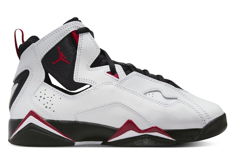 Jordan True Flight White Black Varsity Red (GS)