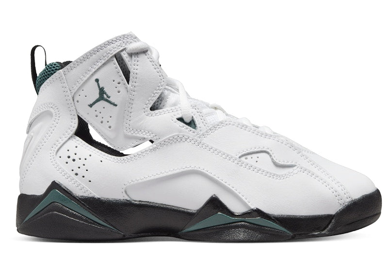 Jordan True Flight White Oxidized Green Black (GS)