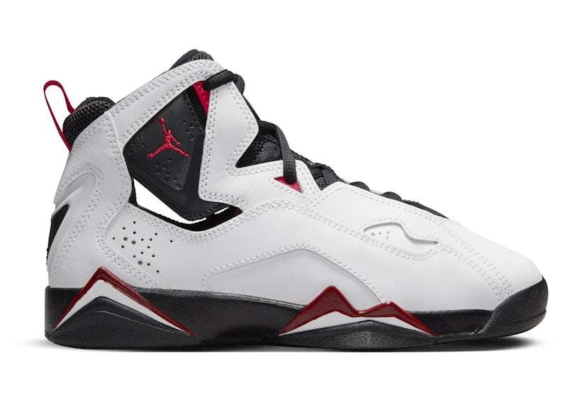 Jordan True Flight White Varsity Red Black (GS)