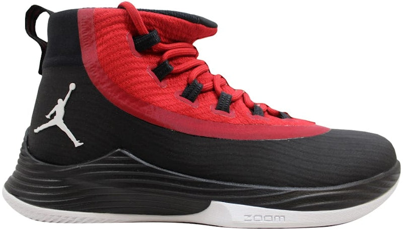 Jordan Ultra Fly 2 Black White Gym Red