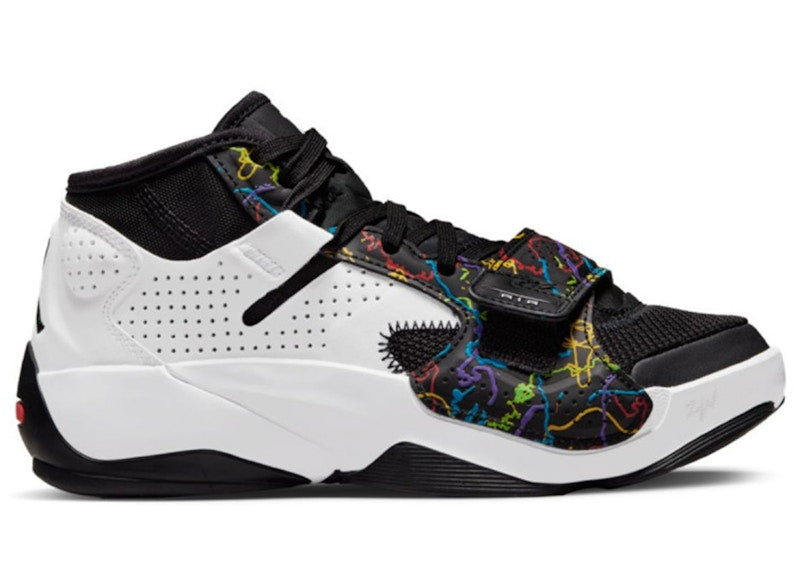 Jordan Zion 2 Noah White Black Multi-Color (TD)