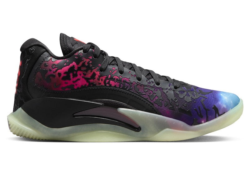 Jordan Zion 3 Black Vivid Purple Barely Volt Solar Red (GS)