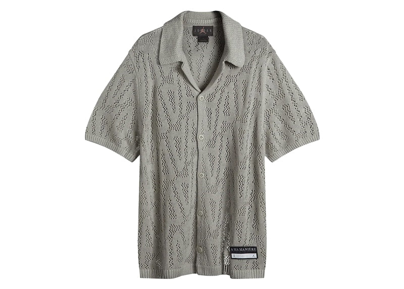 Jordan x A Ma Maniere Shooting Shirt Flat Pewter