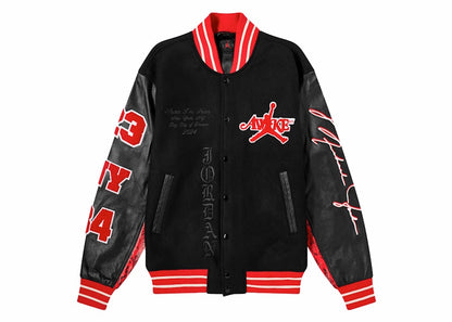 Jordan x Awake NY Varsity Jacket University Red/Black