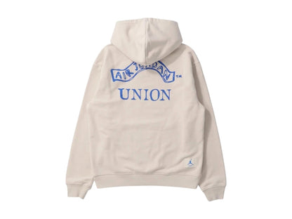 Jordan x Union LA Fleece Hoodie Light Orewood Brown/Hyper Cobalt