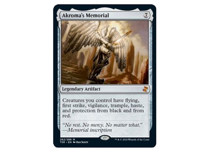 Akroma's Memorial Magic: The Gathering TCG Time Spiral: Remastered Mythic #262 (Ungraded)