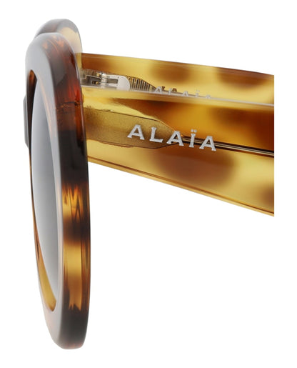Alaia Cat Eye-Frame Recycled Acetate Sunglasses Havana Havana Grey (AA0064S-30014219-004)