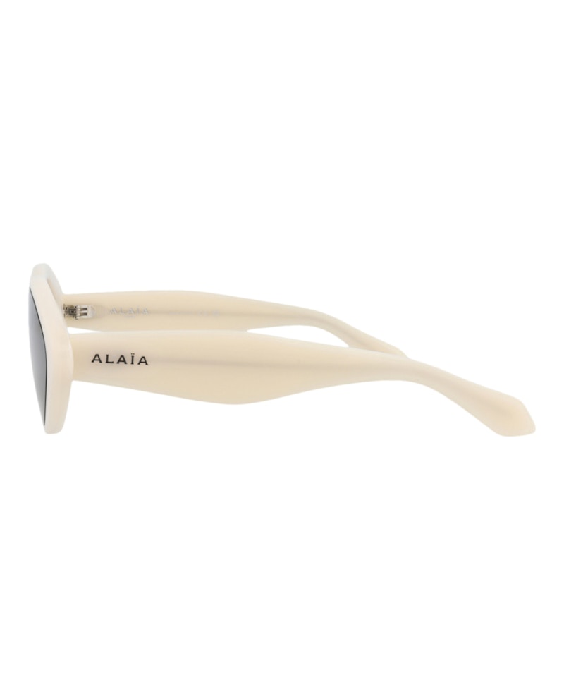 Alaia Cat Eye-Frame Recycled Acetate Sunglasses White White Grey (AA0069S-30014222-002)