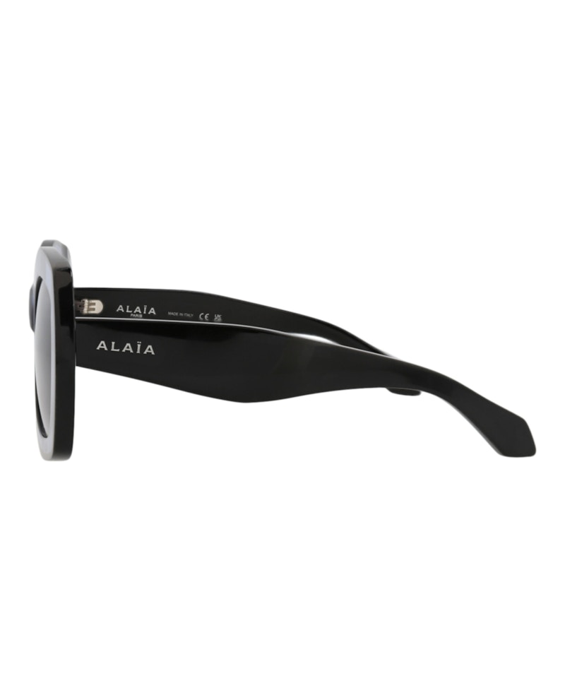 Alaia Square-Frame Recycled Acetate Sunglasses Blue Black Grey (AA0066S-30014220-003)