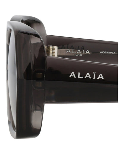 Alaia Square-Frame Recycled Acetate Sunglasses Grey Grey Grey (AA0077S-30015129-001)
