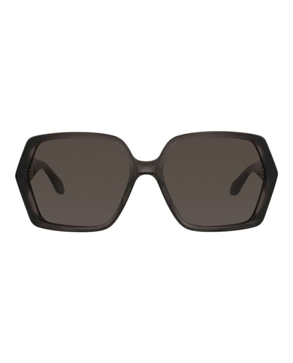 Alaia Square-Frame Recycled Acetate Sunglasses Grey Grey Grey (AA0077S-30015129-001)