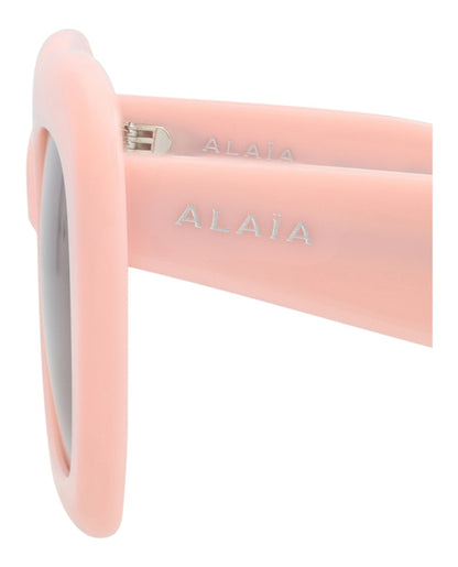 Alaia Square-Frame Recycled Acetate Sunglasses Pink Pink Violet (AA0072S-30014380-003)