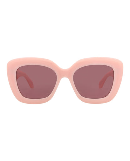Alaia Square-Frame Recycled Acetate Sunglasses Pink Pink Violet (AA0072S-30014380-003)