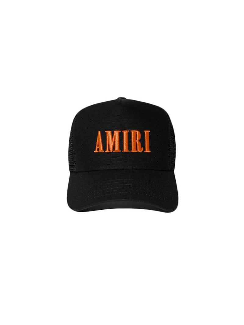 AMIRI Core Logo Trucker Hat Orange