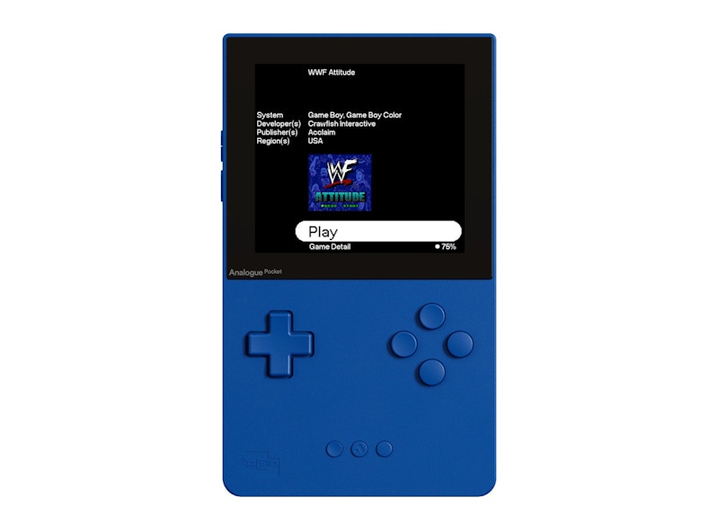 Analogue Pocket Console Blue