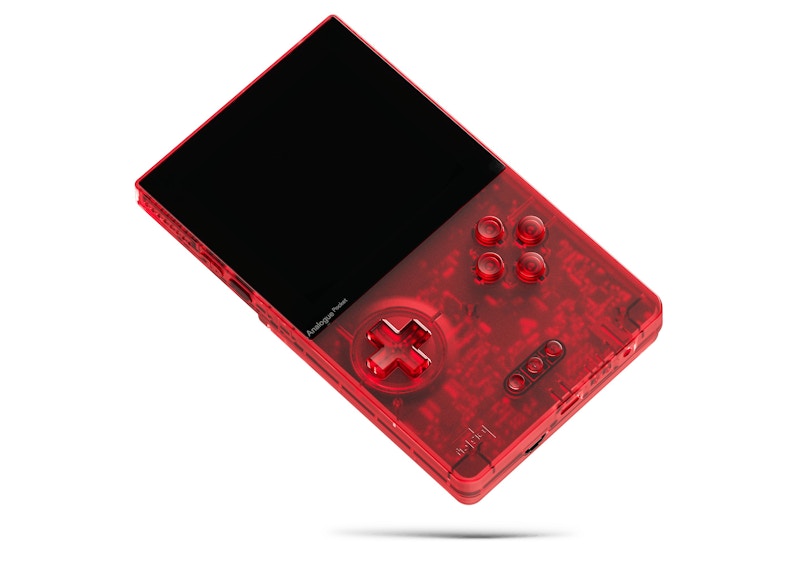 Analogue Pocket Console Transparent Red