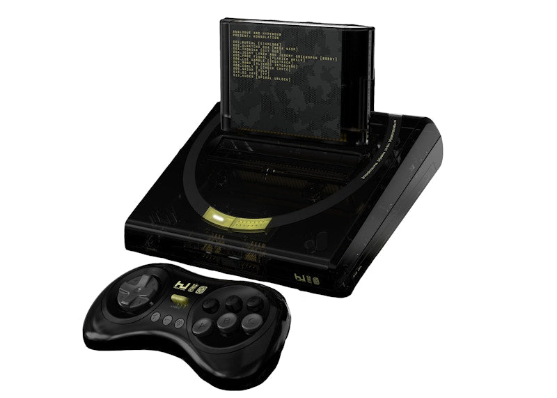 Analogue x Hyperdub Mega Sg Console Transparent Black