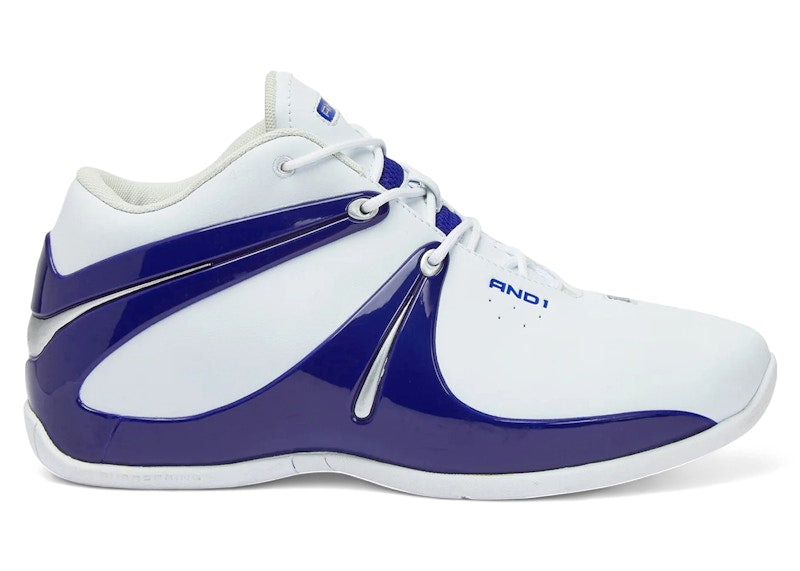 And1 Rise White Navy Blue