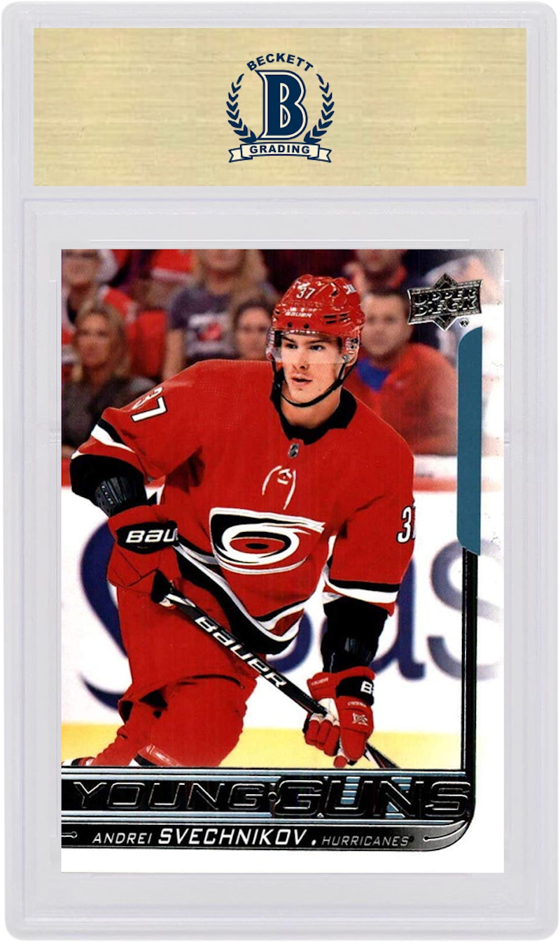 Andrei Svechnikov 2018 Upper Deck Young Guns Rookie #451 (PSA or BGS Graded)