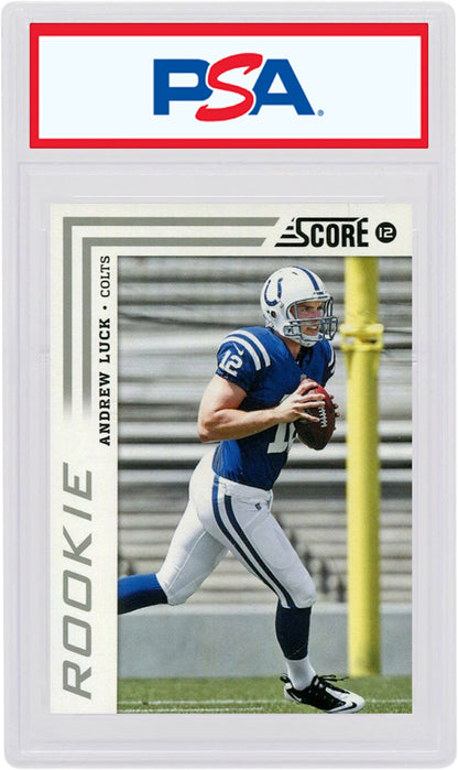 Andrew Luck 2012 Panini Score Rookie Scrambling #304 (PSA or BGS Graded)