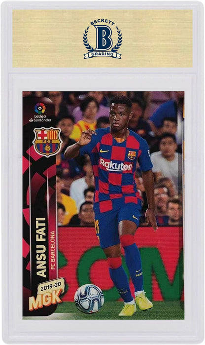 Ansu Fati 2019 Panini Liga Megacracks #72BIS (PSA or BGS Graded)