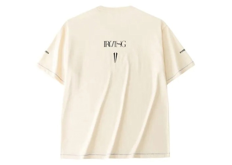 Anta x Kyrie Irving Logo Basketball Tee Moon White