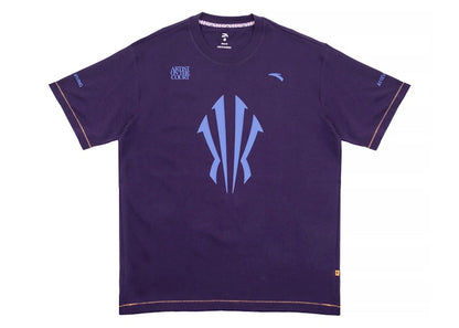 Anta x Kyrie Irving Logo Basketball Tee Purple