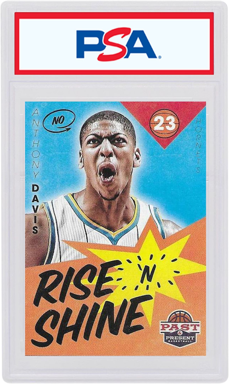 Anthony Davis 2012 Panini Past & Present Rise 'N Shine Rookie #64 (PSA or BGS Graded)