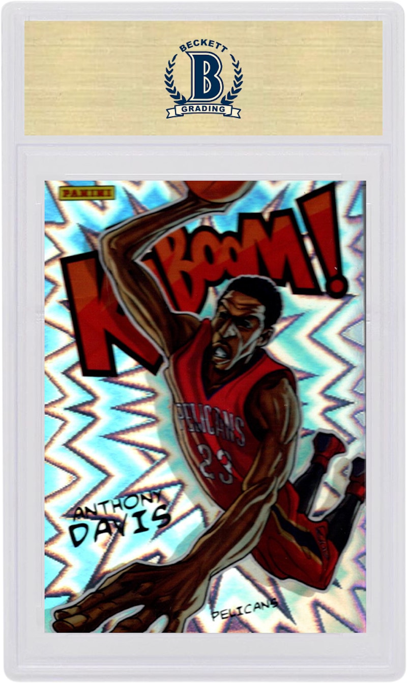 Anthony Davis 2014 Panini Excalibur Kaboom! #21 (PSA or BGS Graded)