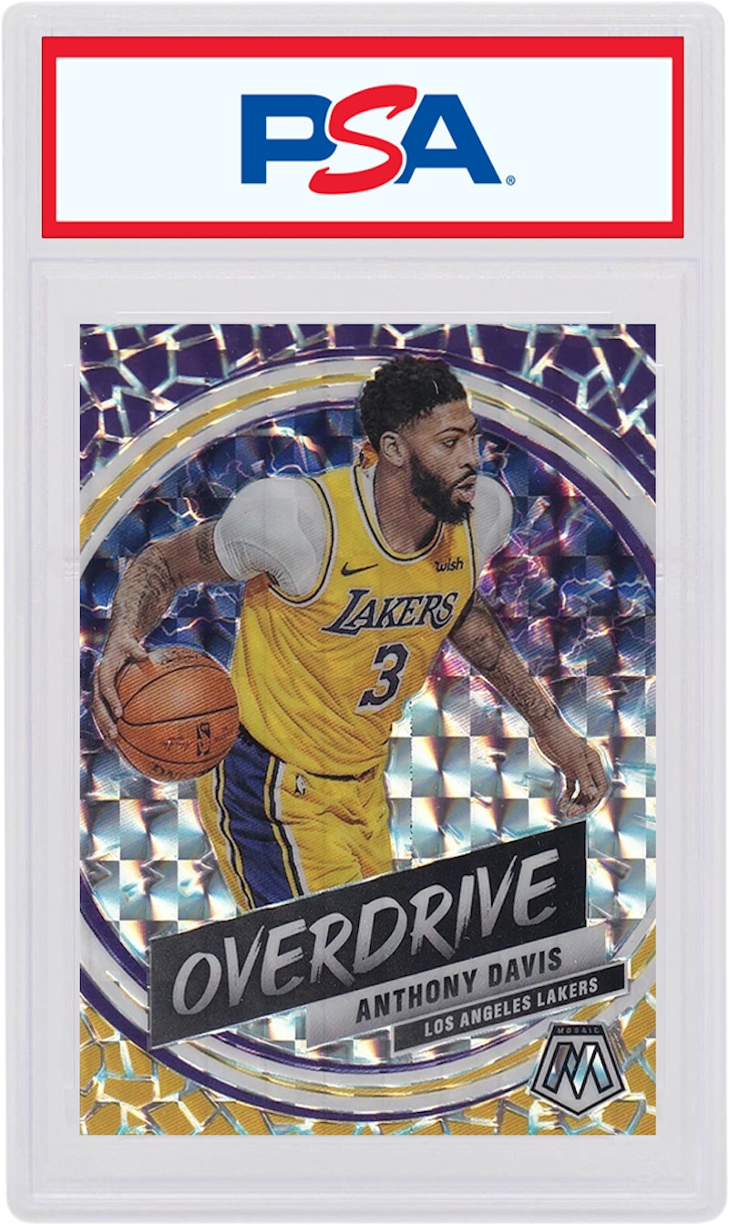Anthony Davis 2019 Panini Mosaic Overdrive #12 (PSA or BGS Graded)