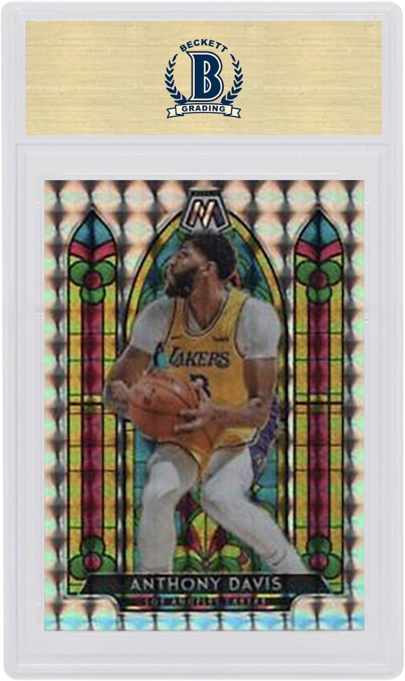 Anthony Davis 2019 Panini Mosaic Stained Glass #10 (PSA or BGS Graded)