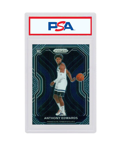 Anthony Edwards 2020 Panini Prizm Rookie #258 (PSA or BGS Graded)