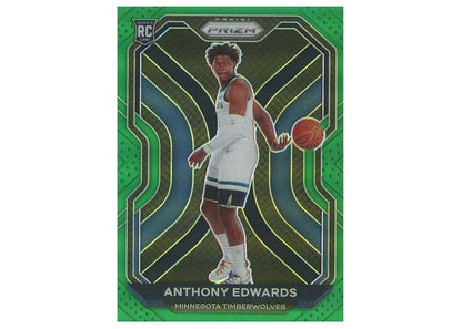 Anthony Edwards 2020 Panini Prizm Rookie Gren #258 (Ungraded)