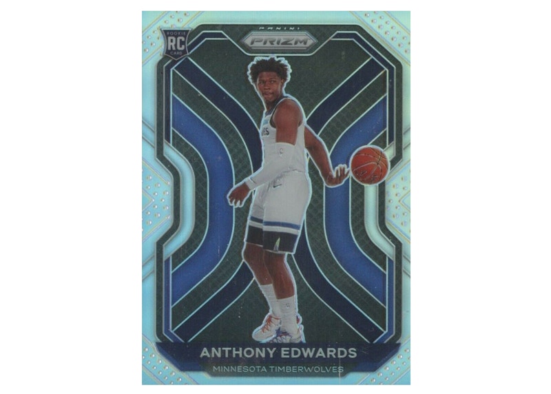 Anthony Edwards 2020 Panini Prizm Rookie Silver #258 (Ungraded)
