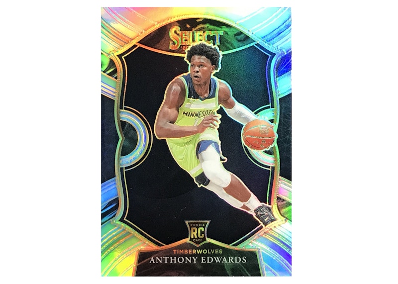 Anthony Edwards 2020 Panini Select Concourse Rookie Silver #61 (Ungraded)