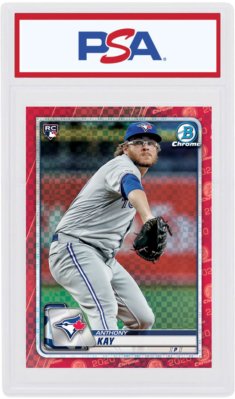 Anthony Kay 2020 Bowman Chrome X Rookie Red X-Fractor 1/1 #16 (PSA or BGS Graded)