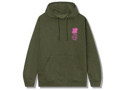 Anti Social Social Club 1st And La Brea Hoodie Army Heather