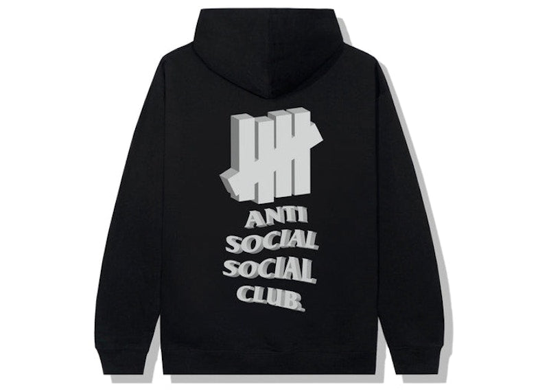 Anti Social Social Club 1st And La Brea Hoodie Black