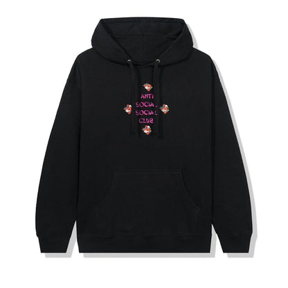 Anti Social Social Club 2 Much of Heaven Hoodie Black