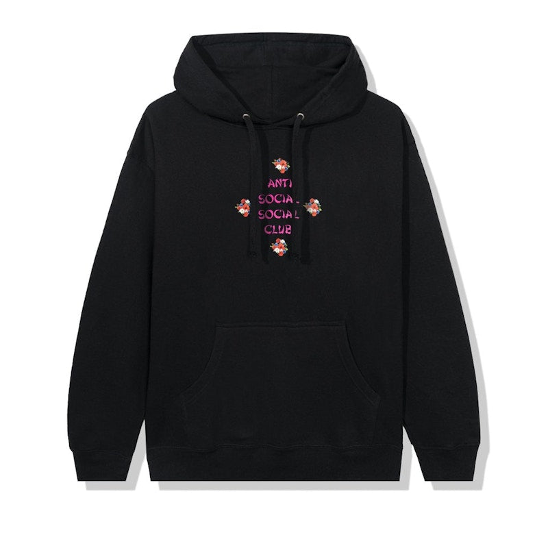 Anti Social Social Club 2 Much of Heaven Hoodie Black
