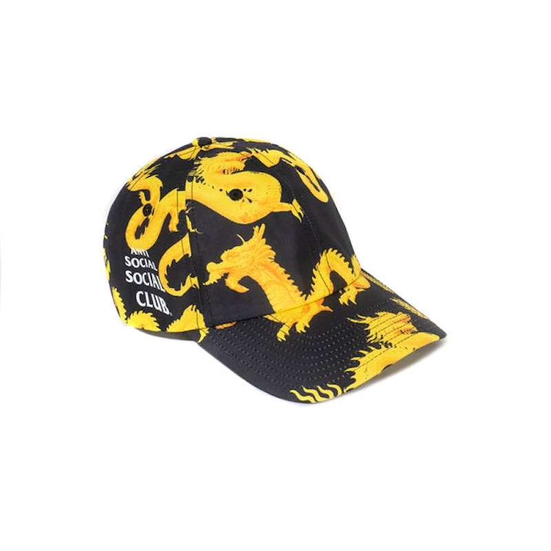 Anti Social Social Club 24k Cap Black