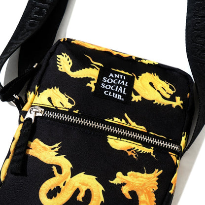 Anti Social Social Club 24k Side Bag Black