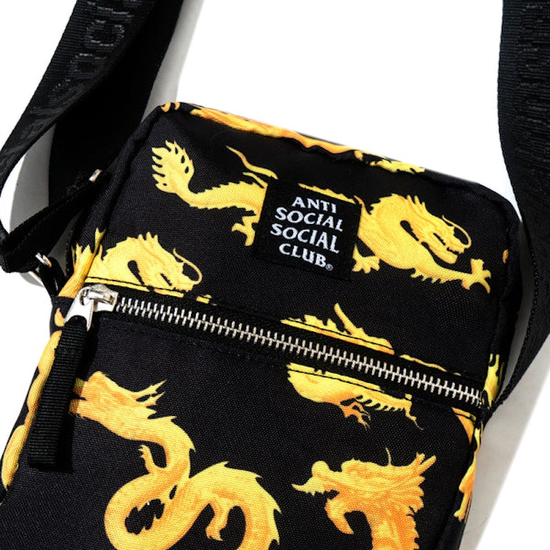 Anti Social Social Club 24k Side Bag Black