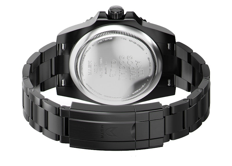 Anti Social Social Club 2Face Watch Black/Purple