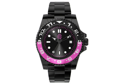 Anti Social Social Club 2Face Watch Black/Purple