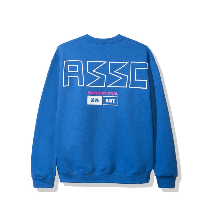 Anti Social Social Club 300ZX Crewneck (FW19) Blue
